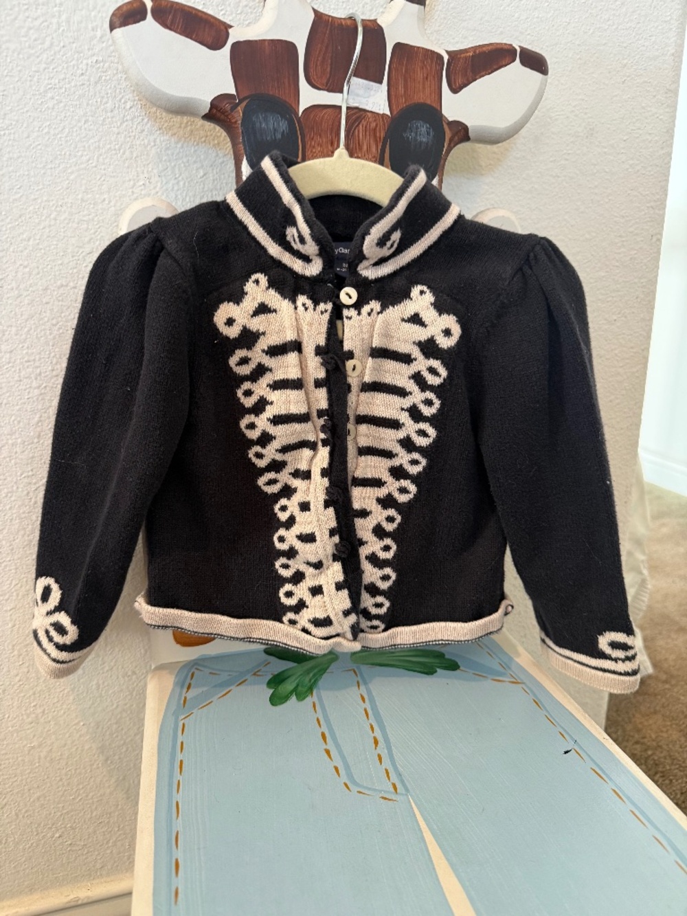 Military cotton cardigan